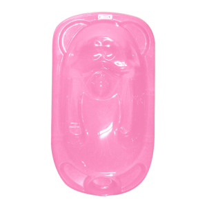 Ванночка анатомическая+подставка Lorelli (pink)